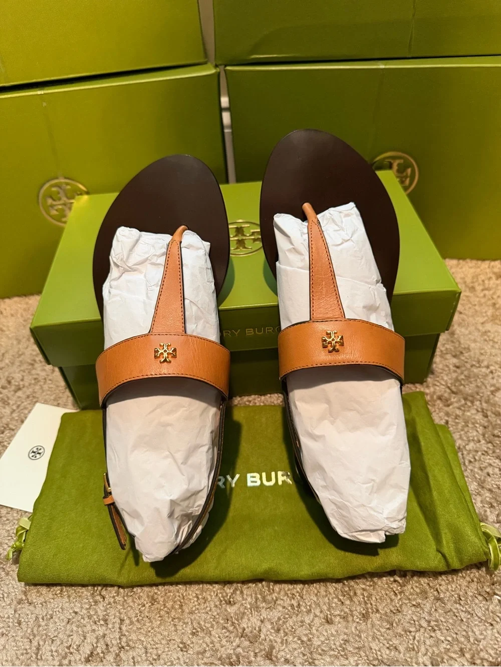 Tory Burch Capri Thong Sandals